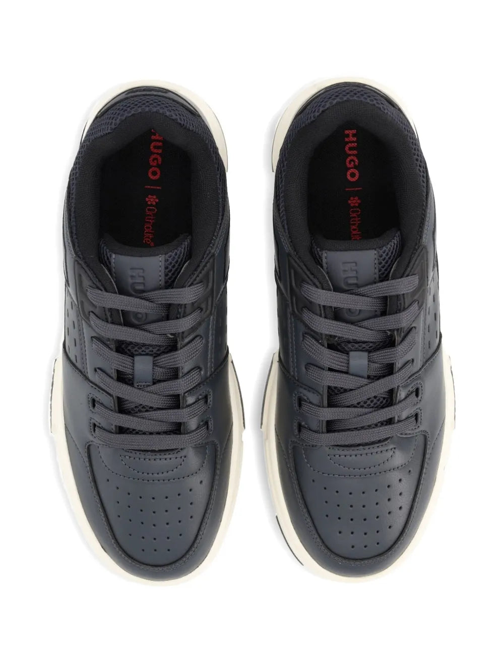 Hugo Round-Toe Sneakers