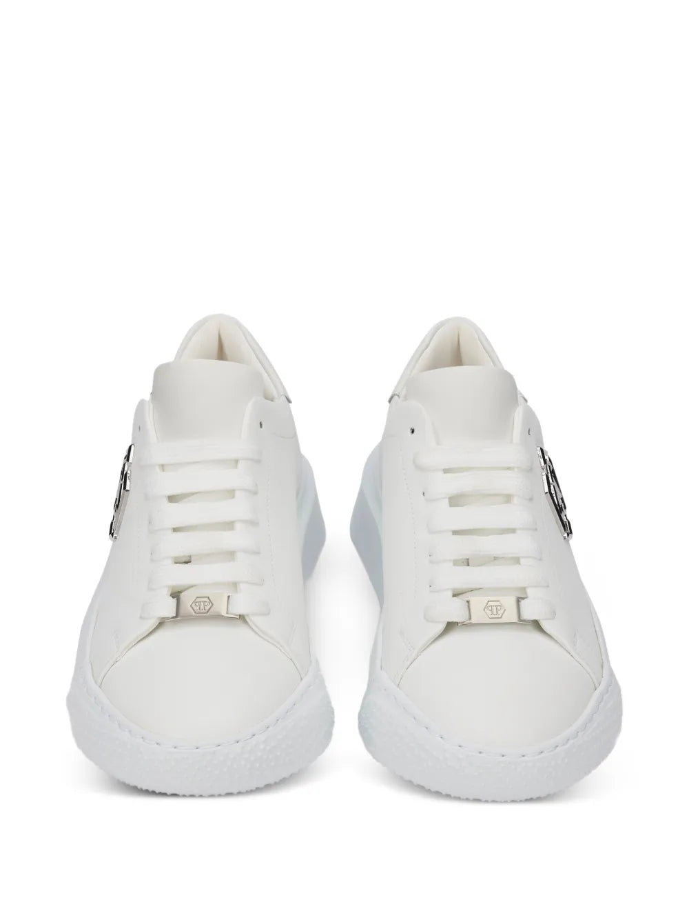 Philipp Plein Godzilla Hexagon Logo Plaque Runner Trainers