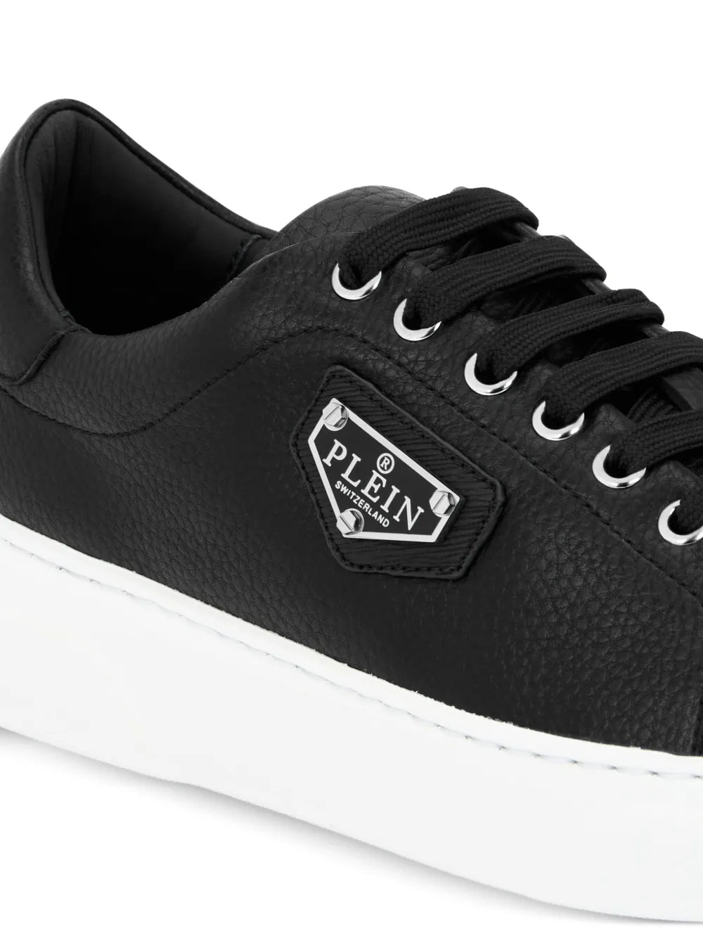 Philipp Plein Iconic Plein Leather Lo-Top Trainers