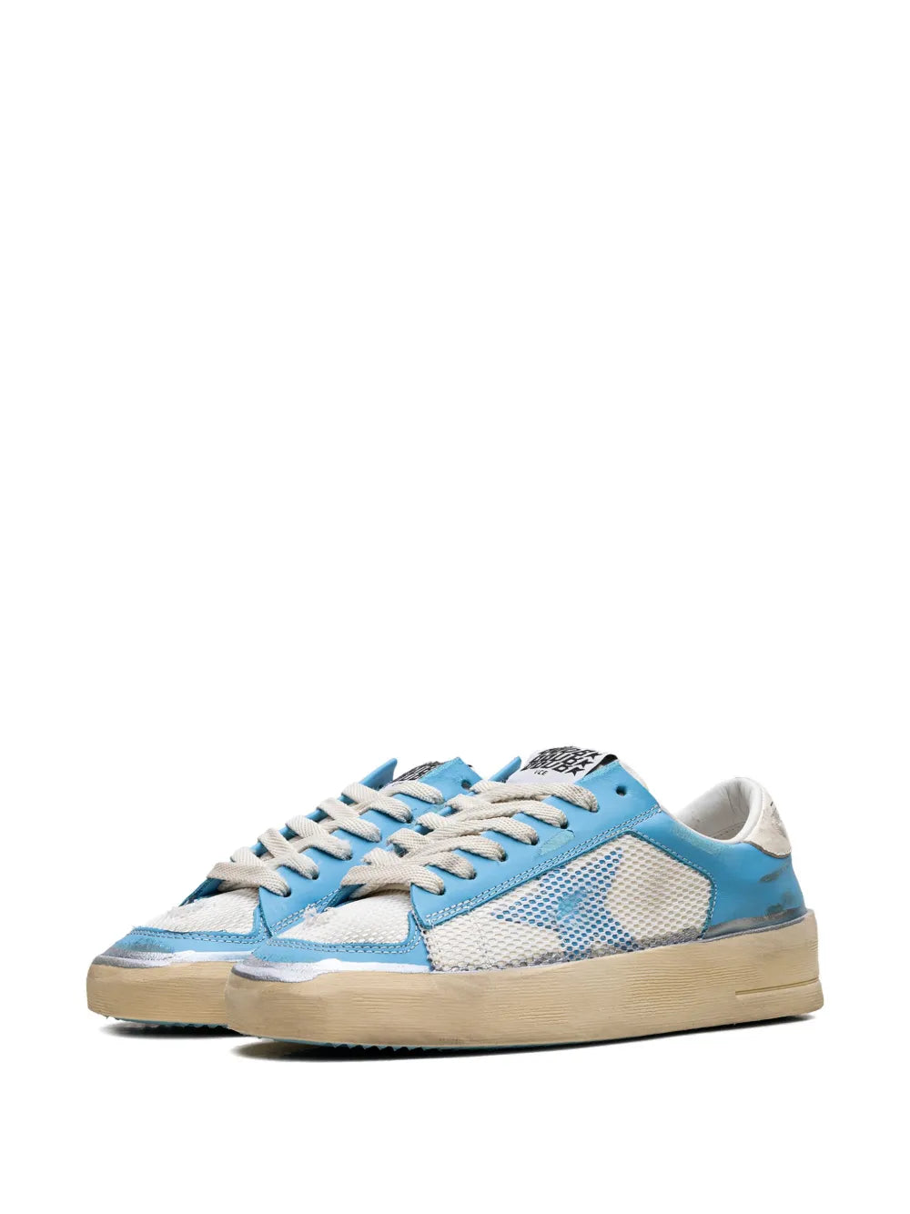 Golden Goose Stardan Mesh-Trim Sneakers