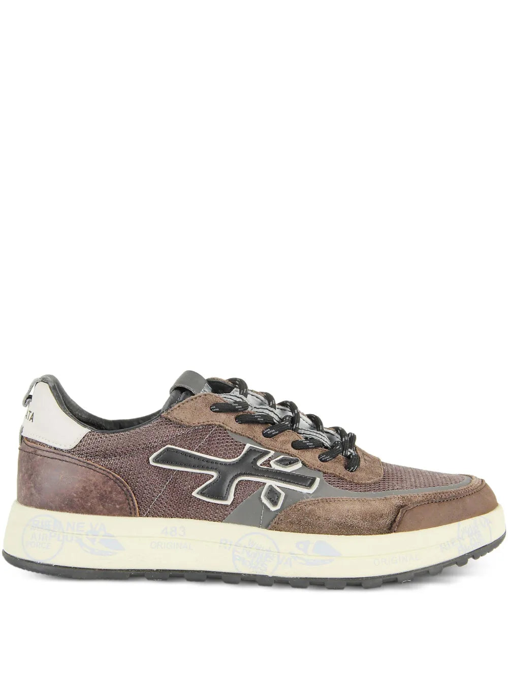 Premiata Nous Panelled Sneakers