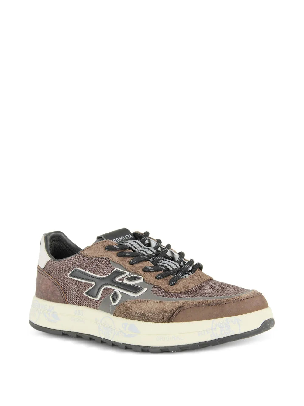 Premiata Nous Panelled Sneakers