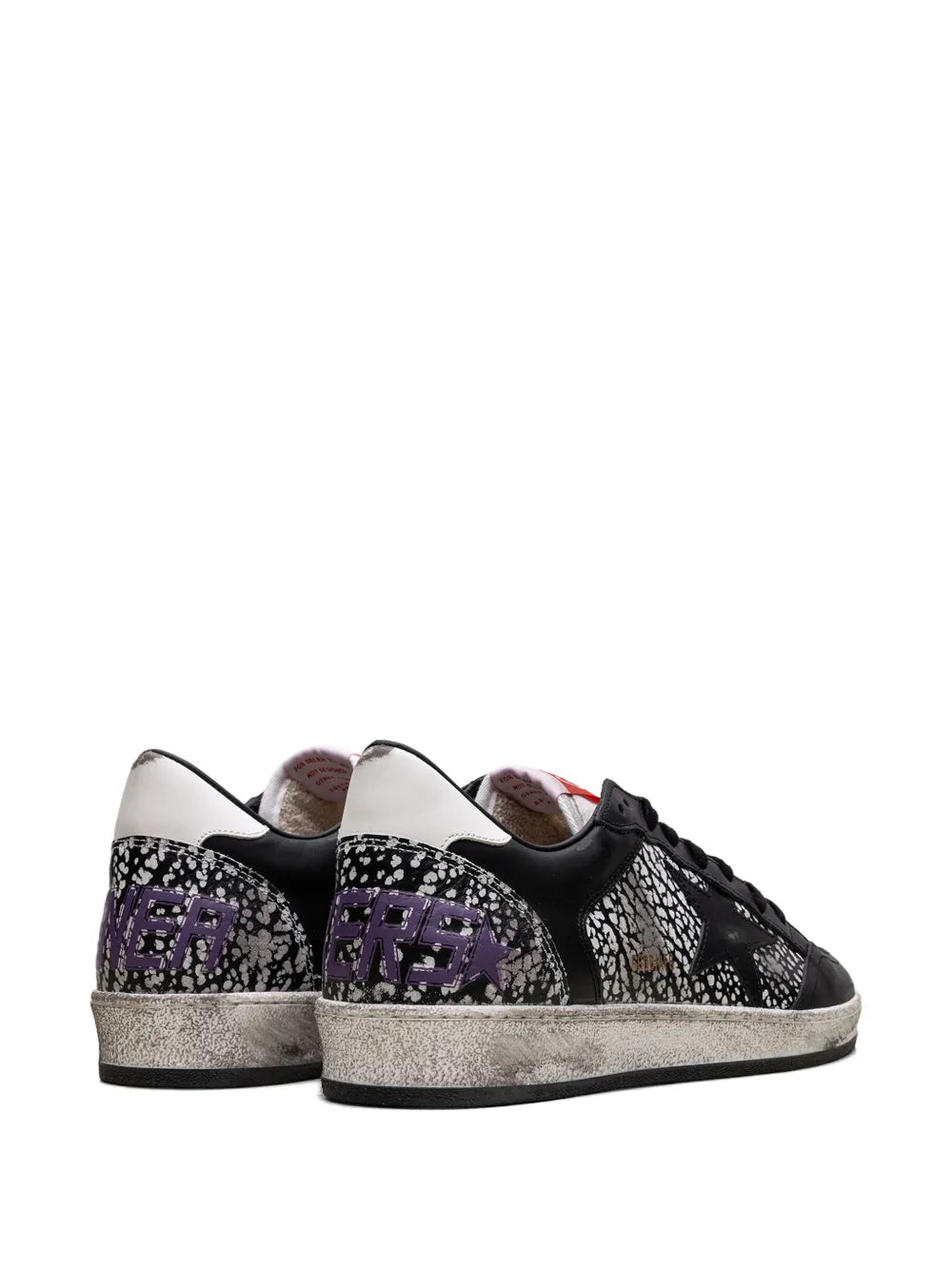 Golden Goose Ball Star Printed Sneakers