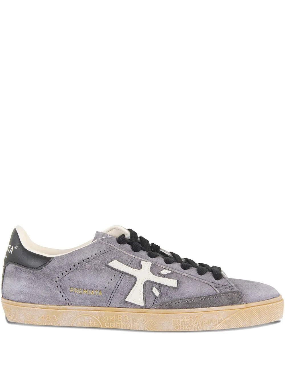Premiata Steven Appliqu?Detail Sneakers