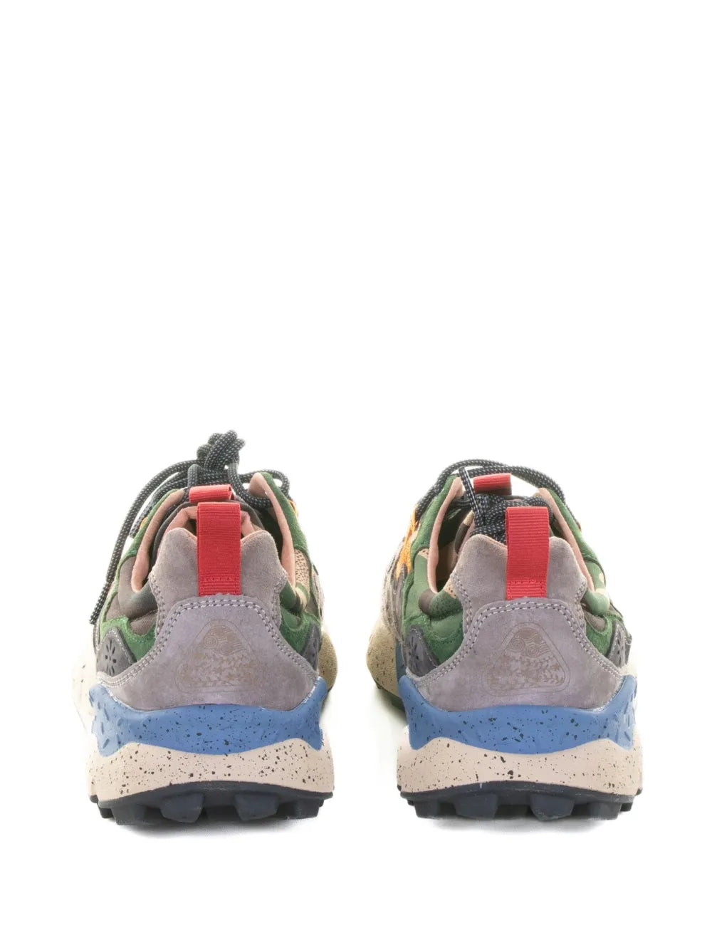Flower Mountain Yamano 3 Camouflage Panelled Sneakers