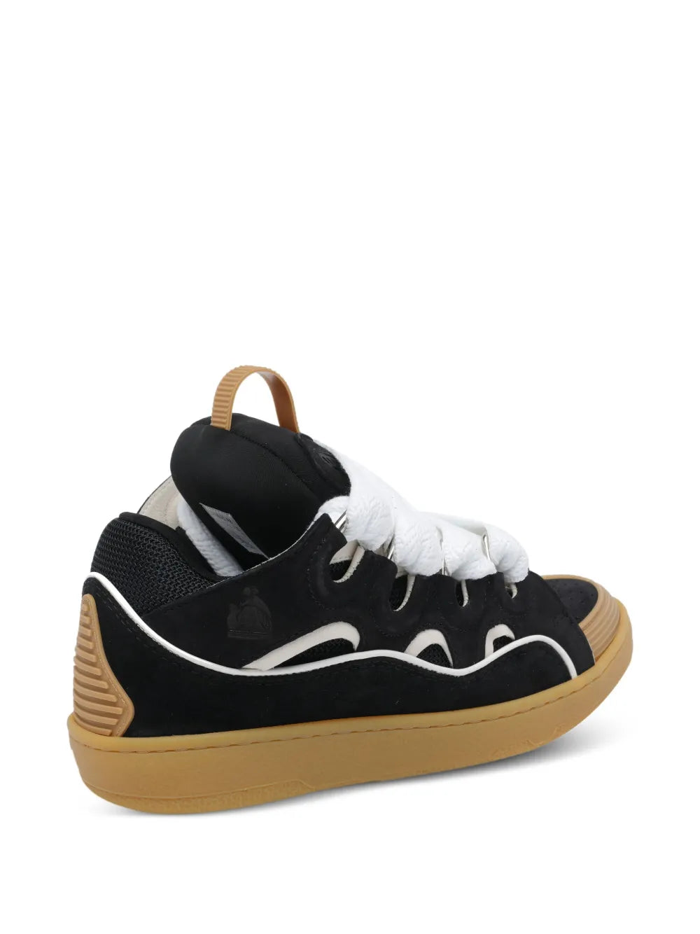 Lanvin Curb Lace-Up Sneakers