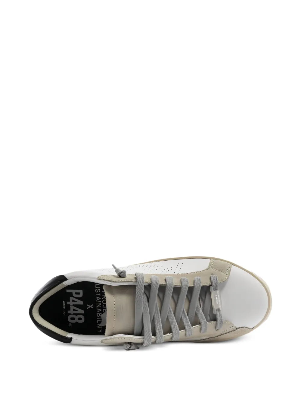 P448 Logo-Perforated Sneakers