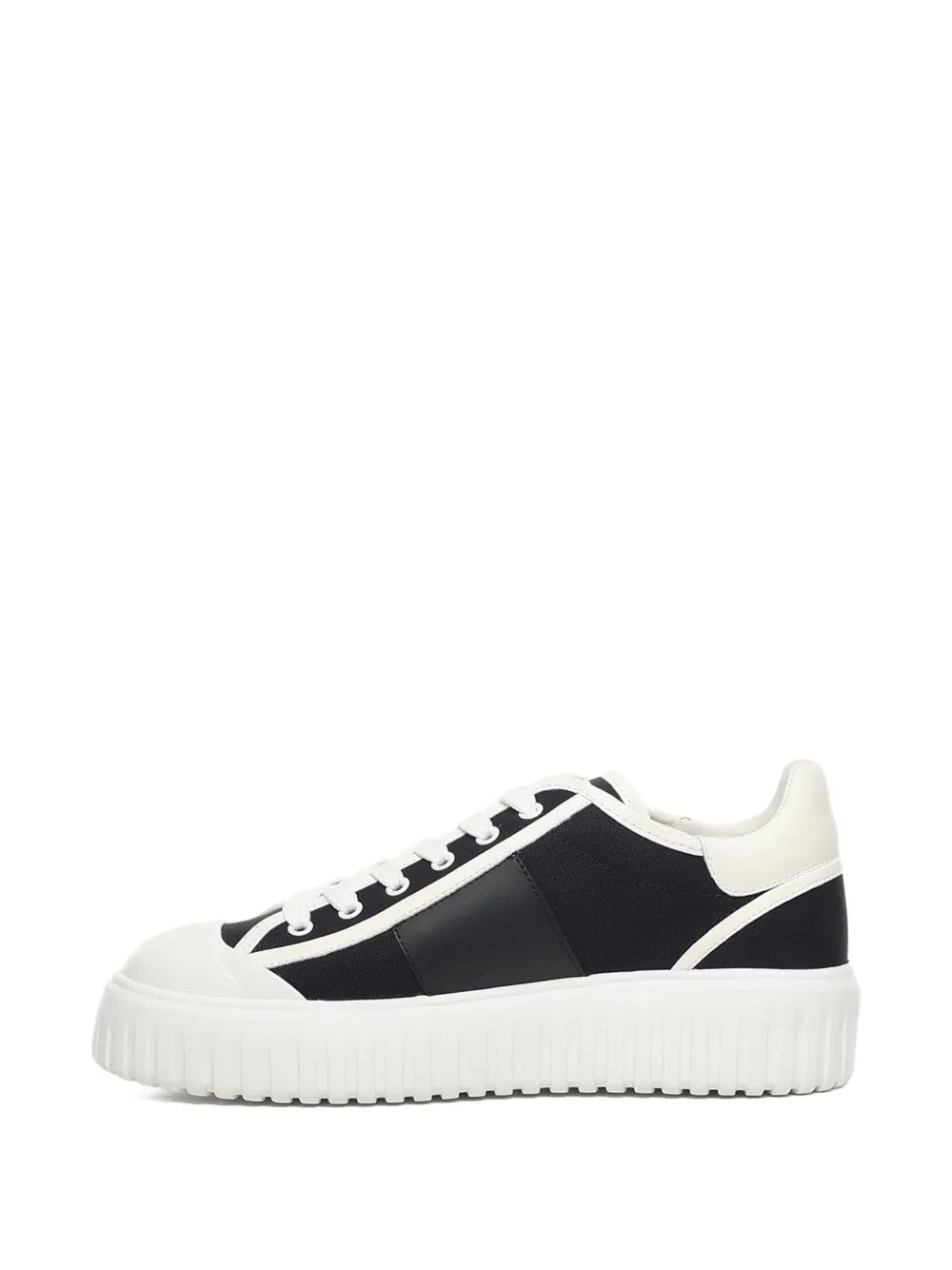 Hogan H-Stripes Logo-Detail Lace-Up Sneakers