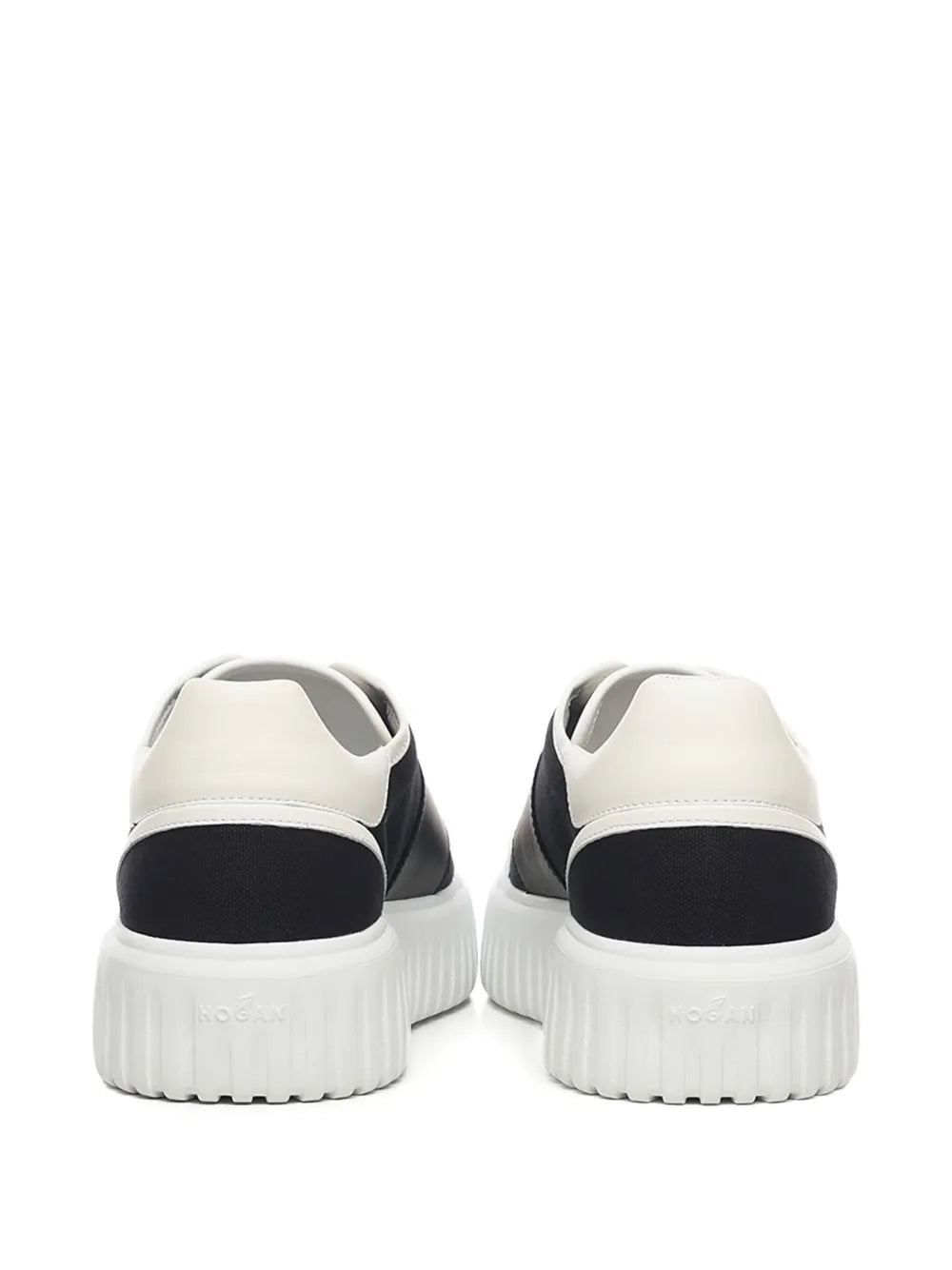 Hogan H-Stripes Logo-Detail Lace-Up Sneakers