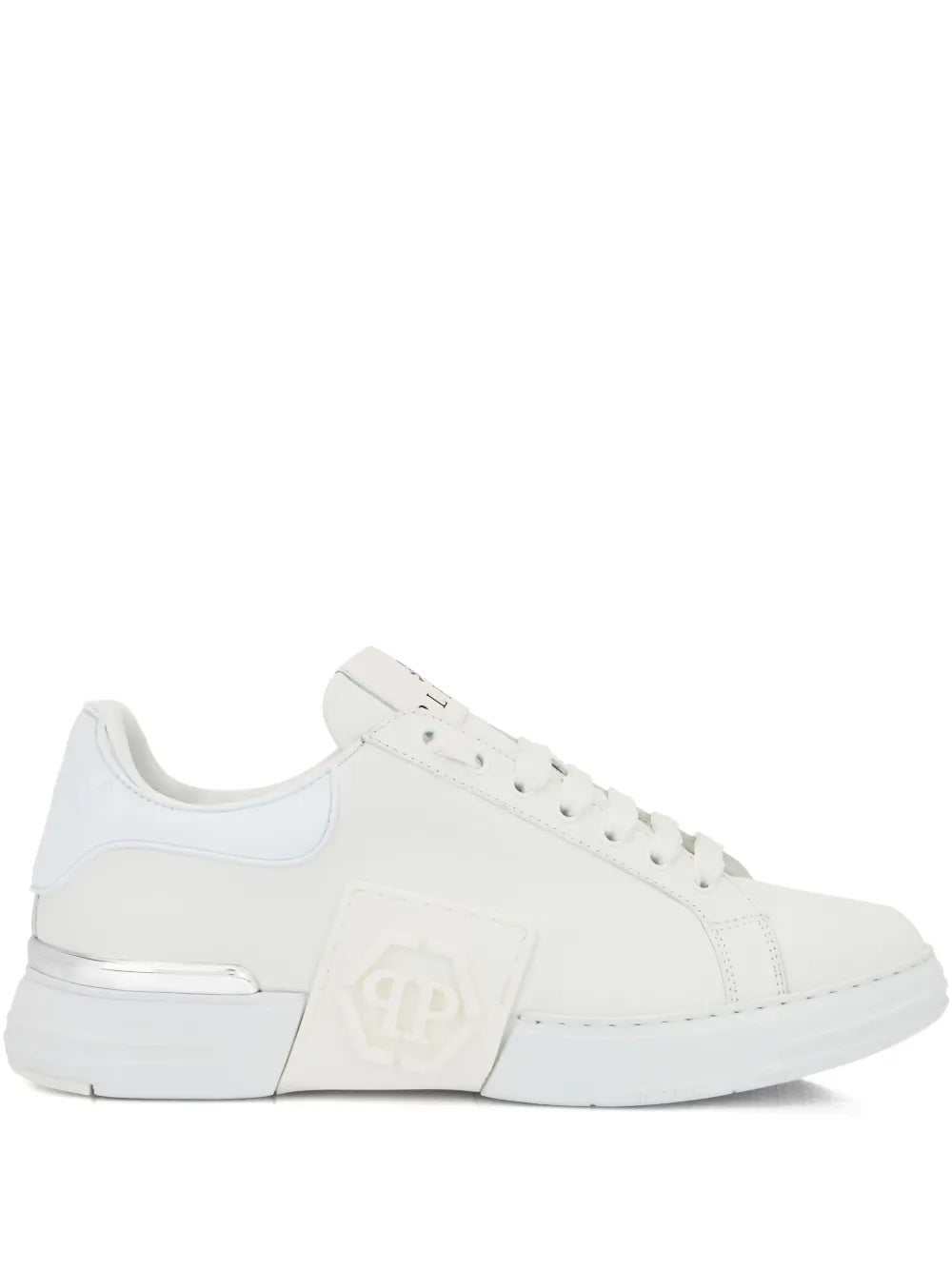Philipp Plein Phantom Kick$ Logo-Plaque Low-Top Sneakers