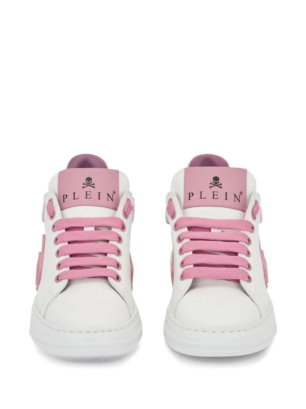 Philipp Plein Phantom Kick$ Logo-Plaque Low-Top Sneakers