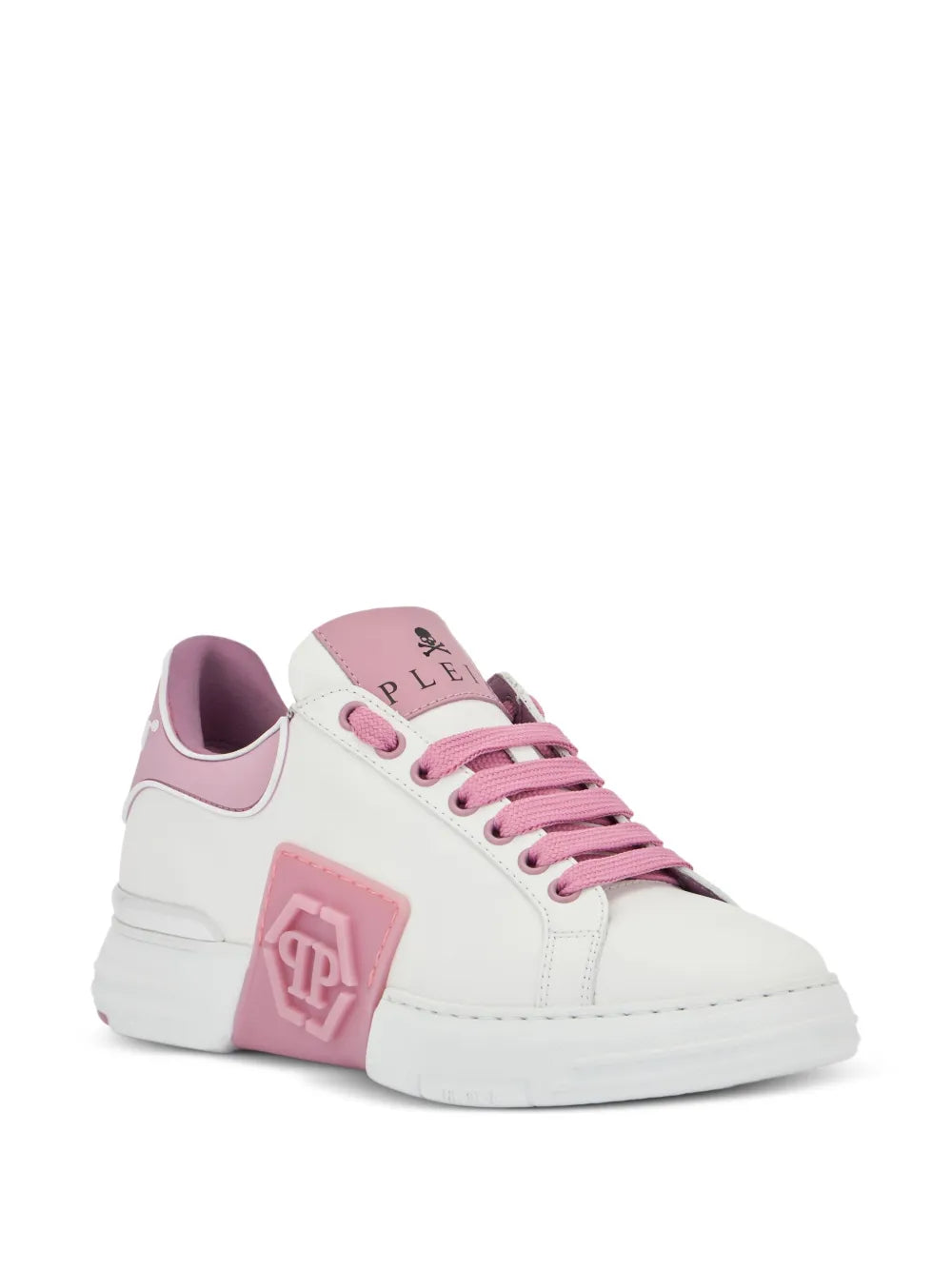 Philipp Plein Phantom Kick$ Logo-Plaque Low-Top Sneakers