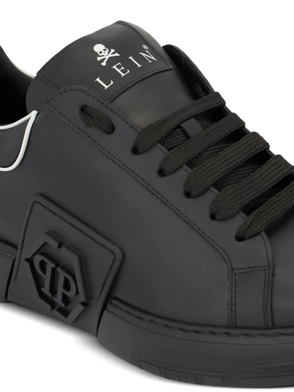 Philipp Plein Phantom Kick$ Logo Low-Top Sneakers