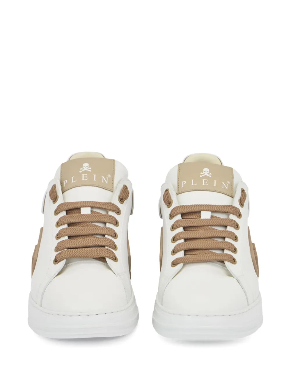 Philipp Plein Phantom Kick$ Logo-Plaque Low-Top Sneakers
