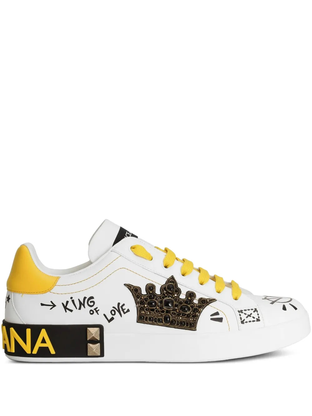 Dolce & Gabbana Stud-Detail Sneakers