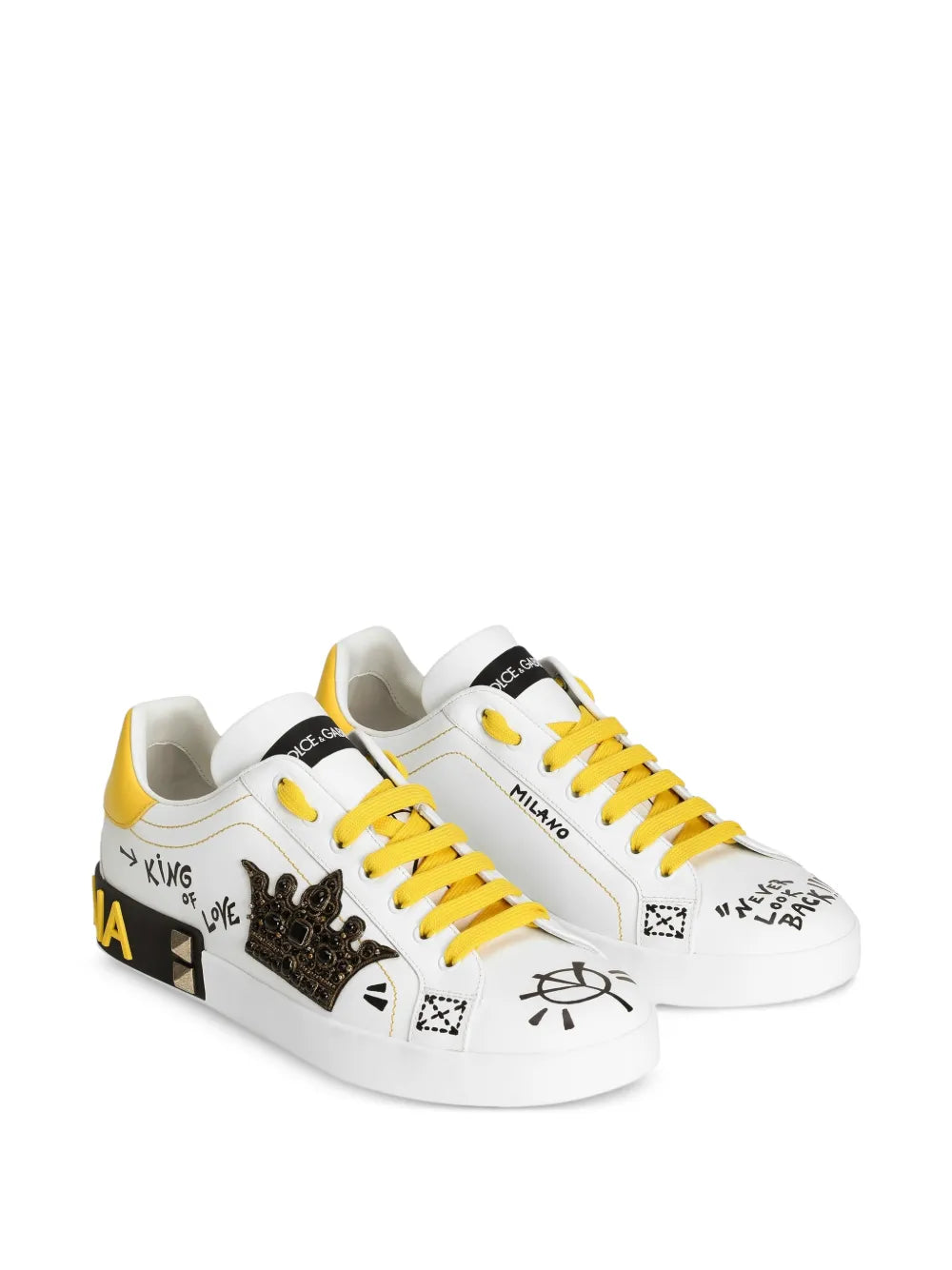 Dolce & Gabbana Stud-Detail Sneakers