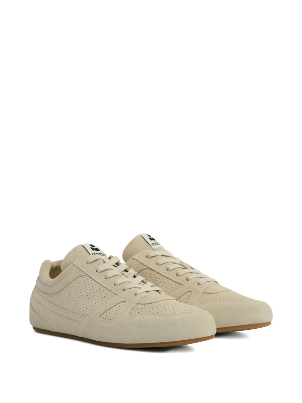 Marant Perforated Leather Low Sneakers