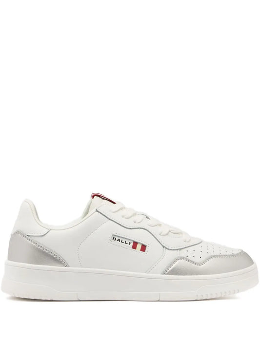 Bally Perforated Jasper Leather