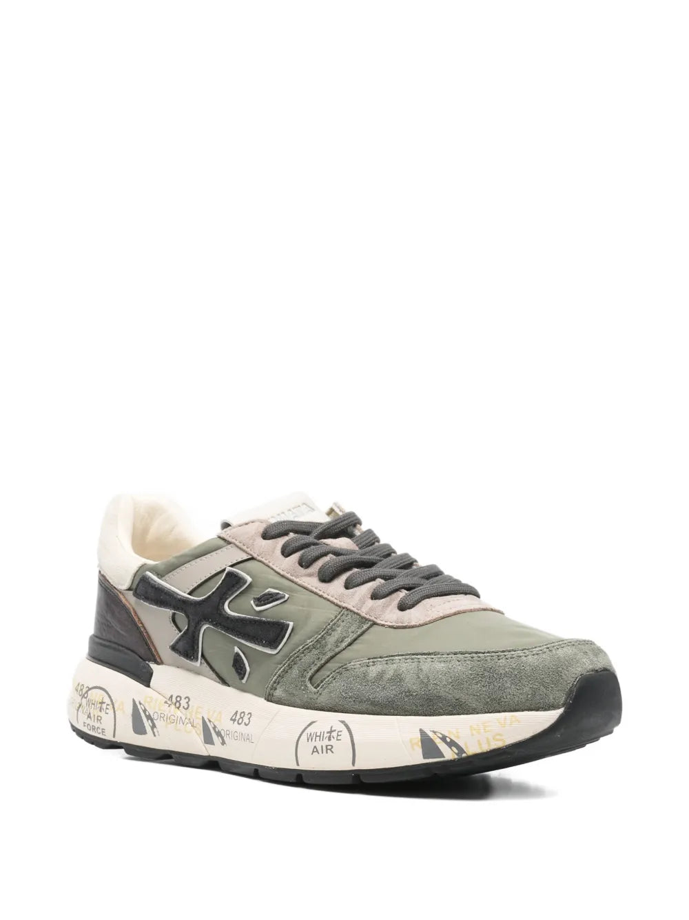 Premiata Logo-Appliqu?Sneakers