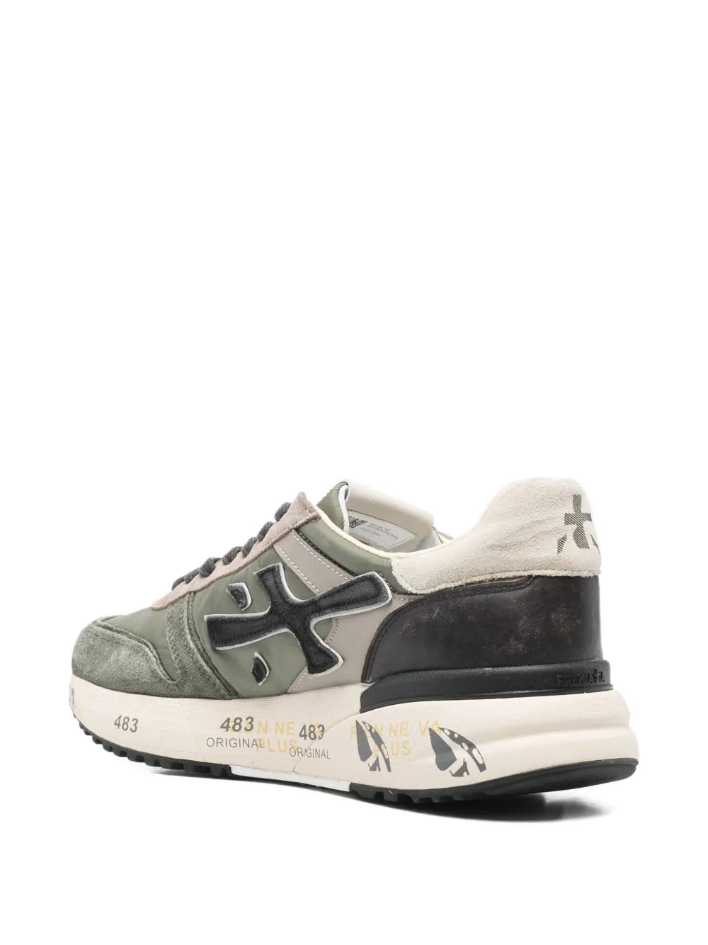 Premiata Logo-Appliqu?Sneakers