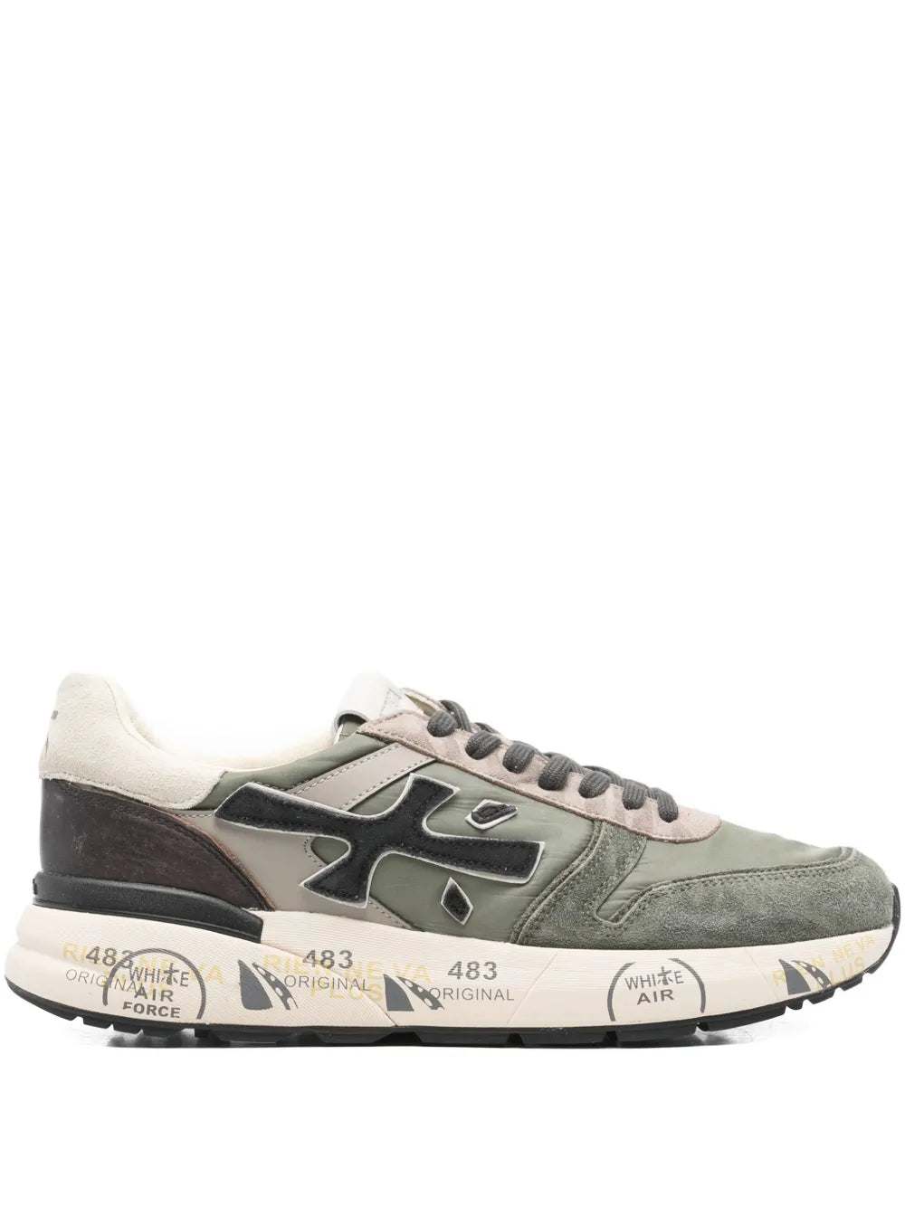 Premiata Logo-Appliqu?Sneakers