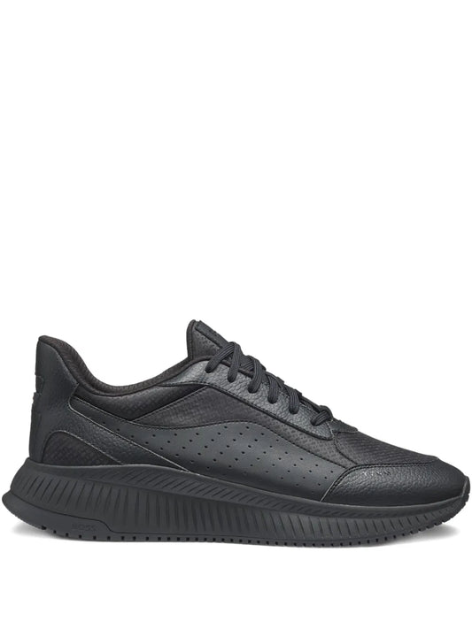 Boss Perforated Panelled Sneakers
