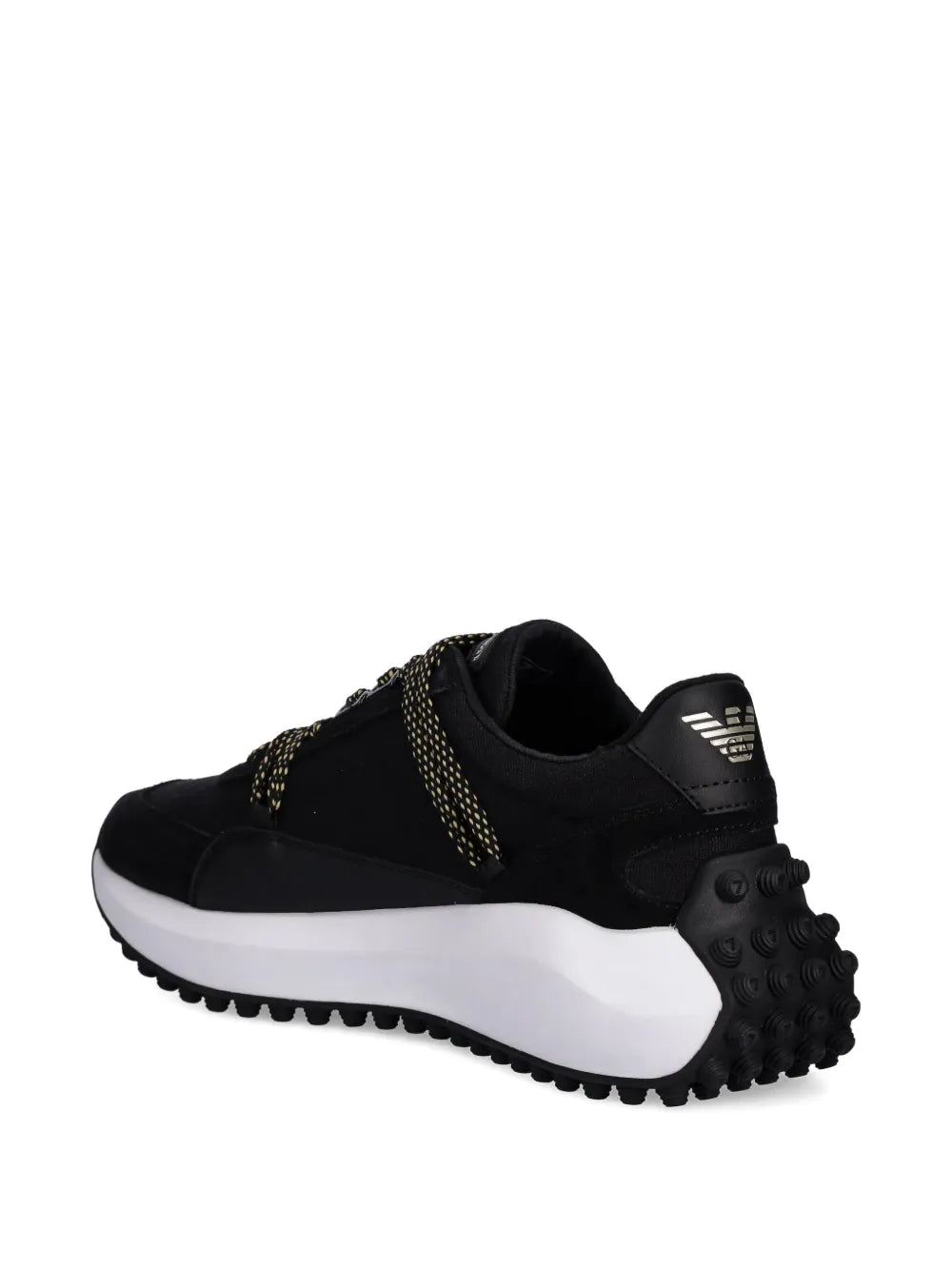 Ea7 Emporio Armani Logo-Print Lace-Up Sneakers