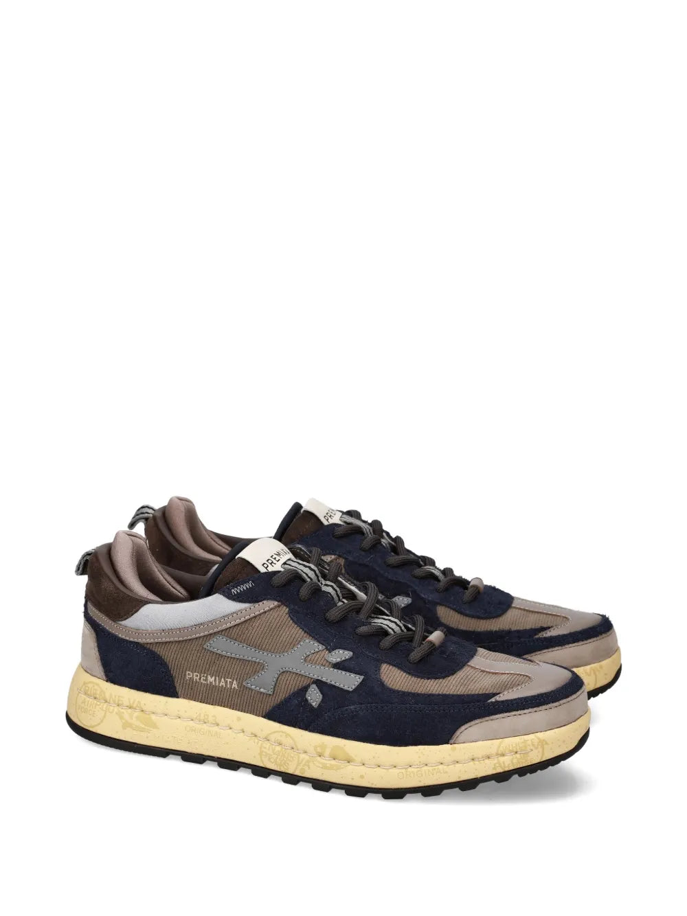 Premiata Nous Logo-Appliqu?Sneakers