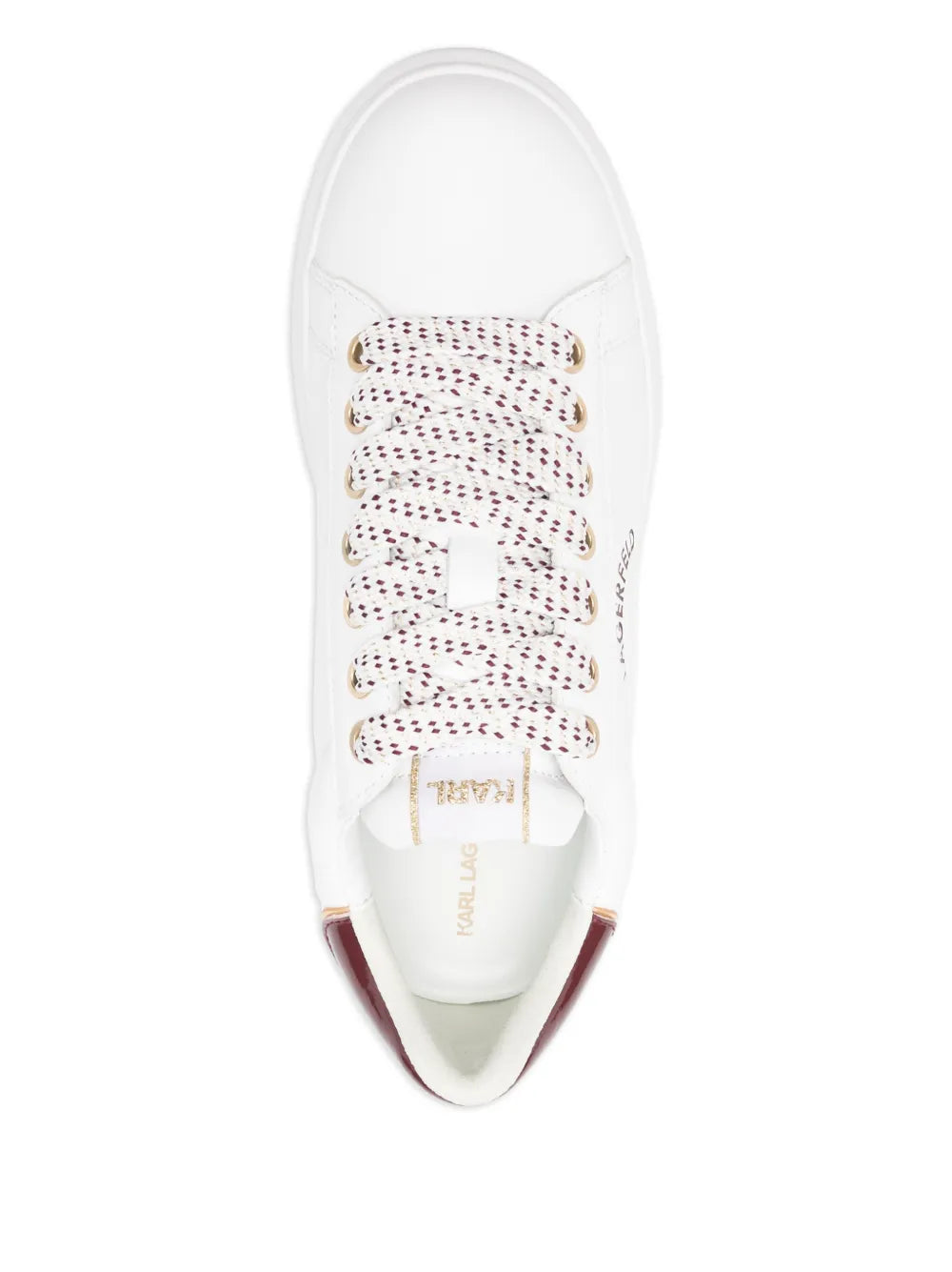 Karl Lagerfeld Logo Lace-Up Sneakers