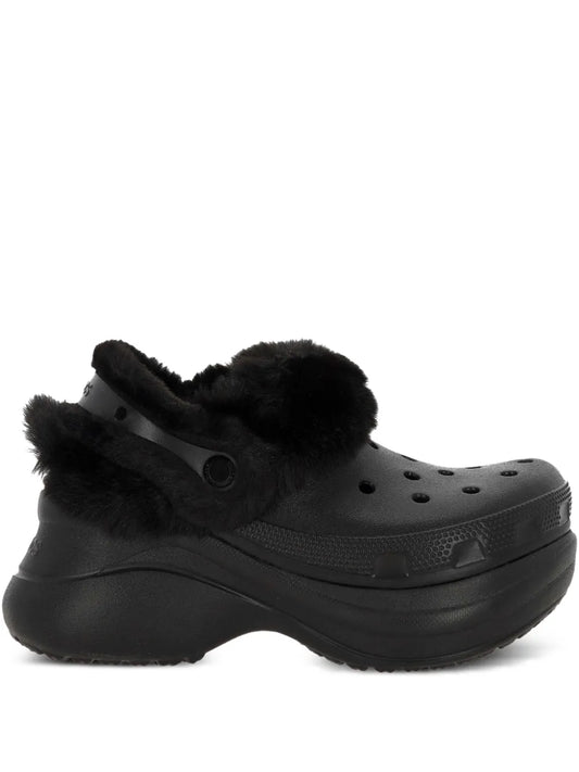 Crocs Bae Textured Lined Platform Slip-On