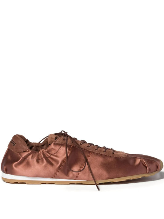 Miu Miu Plume Lace-Up Fastening