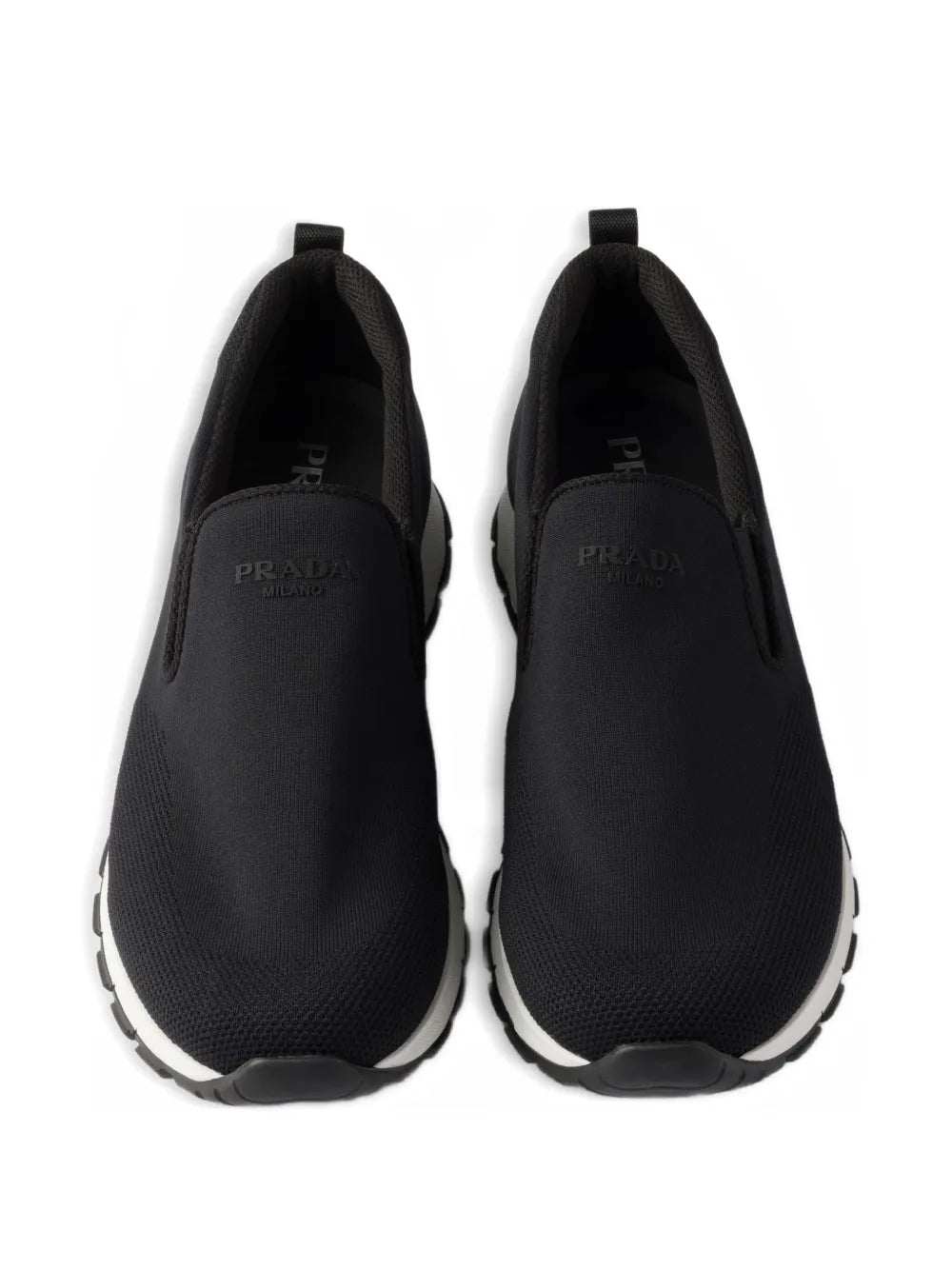 Prada Logo-Detail Slip-On Sneakers