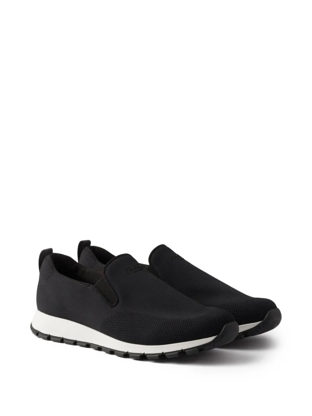 Prada Logo-Detail Slip-On Sneakers