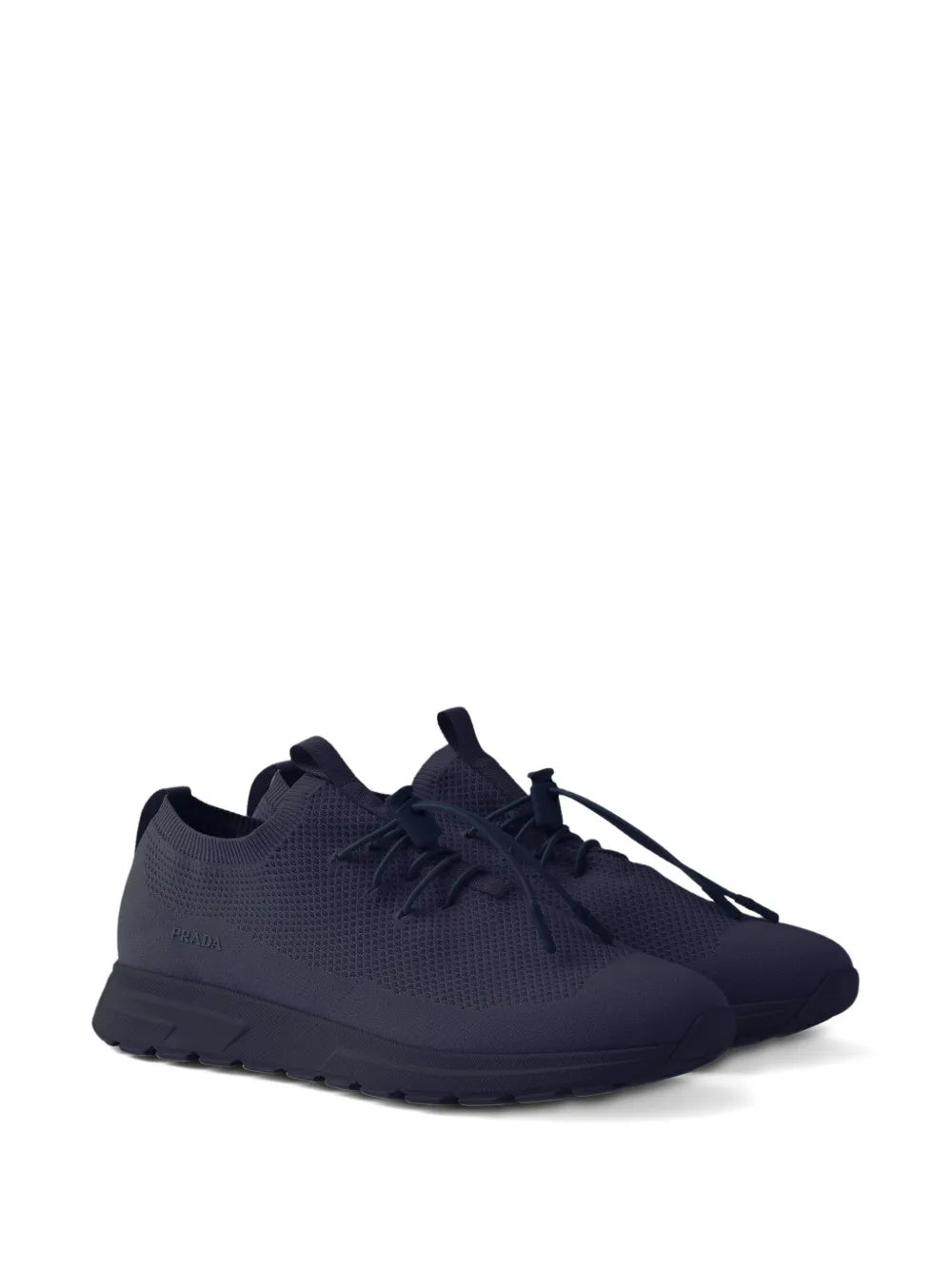 Prada Prax Knitted Sneakers
