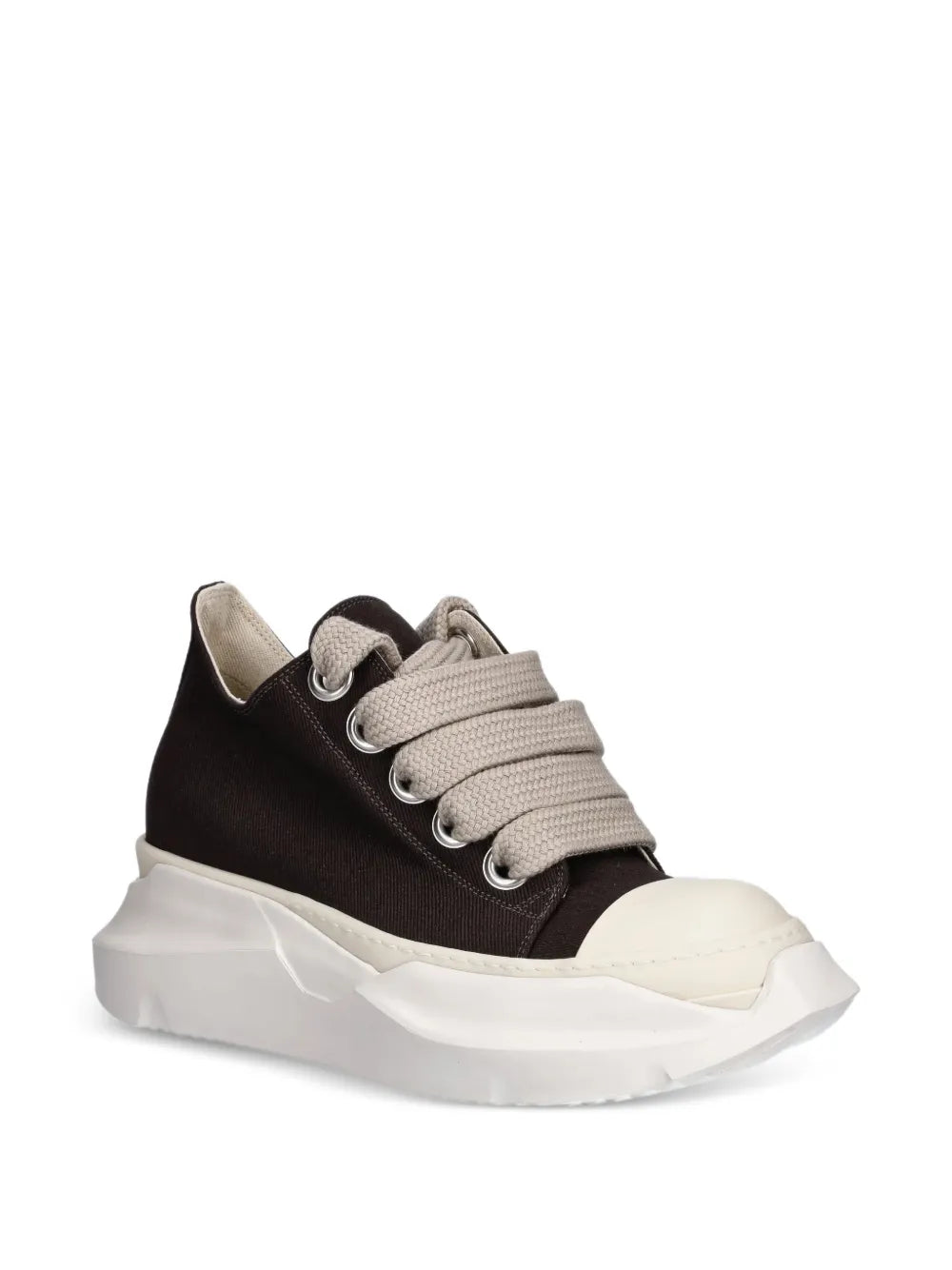 Rick Owens Drkshdw Jumbolace Abstract Low Sneaks Lace-Up Sneakers