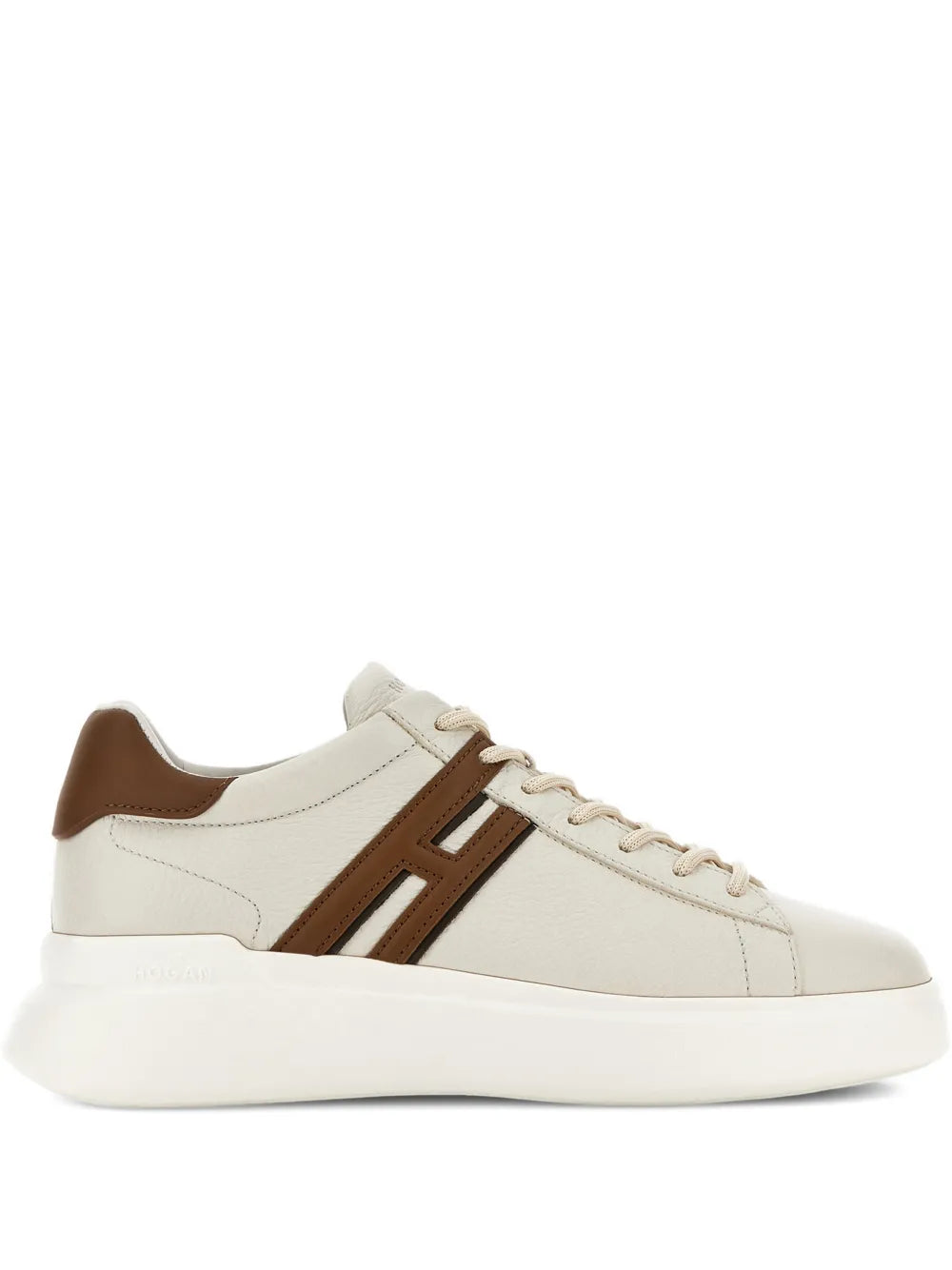 Hogan H580 Logo-Detail Leather Sneakers