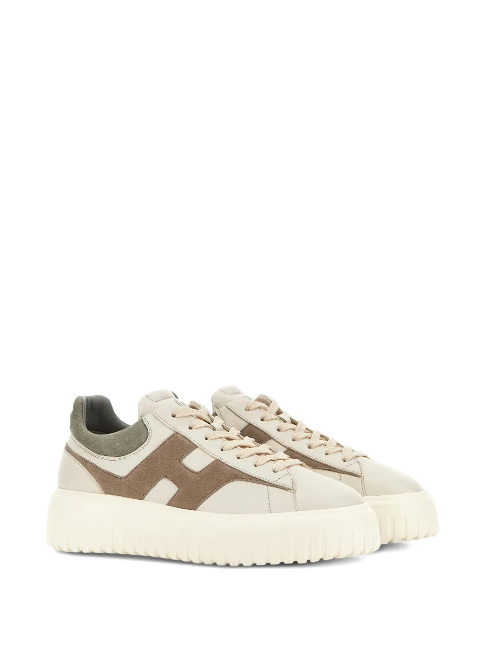 Hogan H-Stripes Platform Sneakers