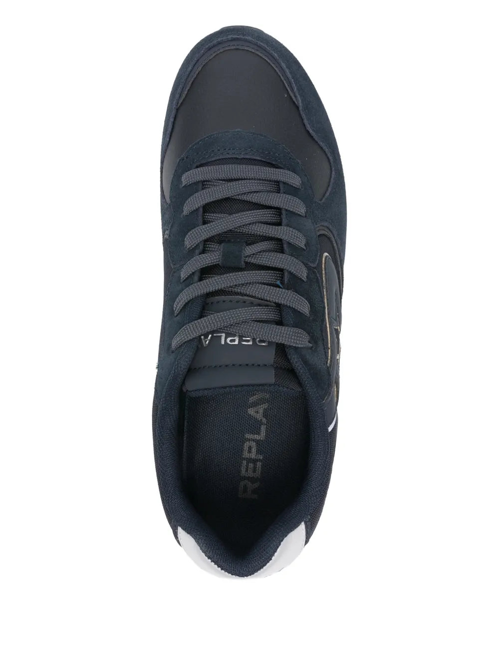 Replay Logo-Detail Lace-Up Sneakers