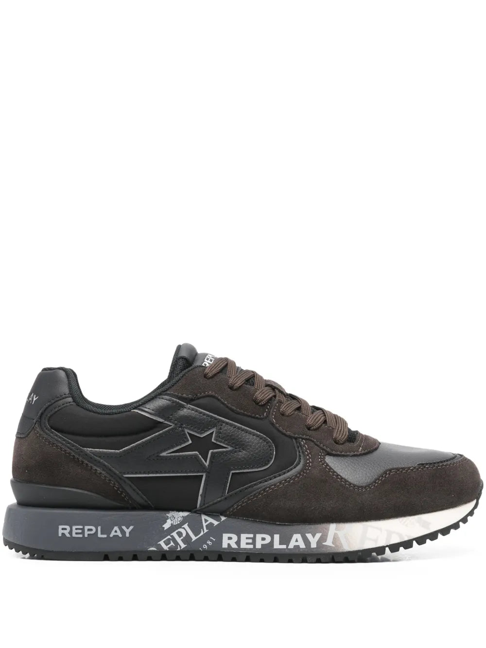 Replay Fiber M Vanish Lace-Up Sneakers