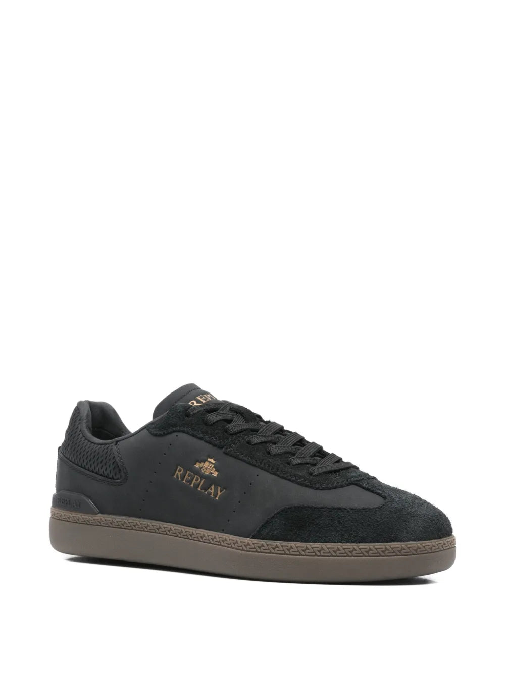 Replay Pyper Lace-Up Leather Sneakers