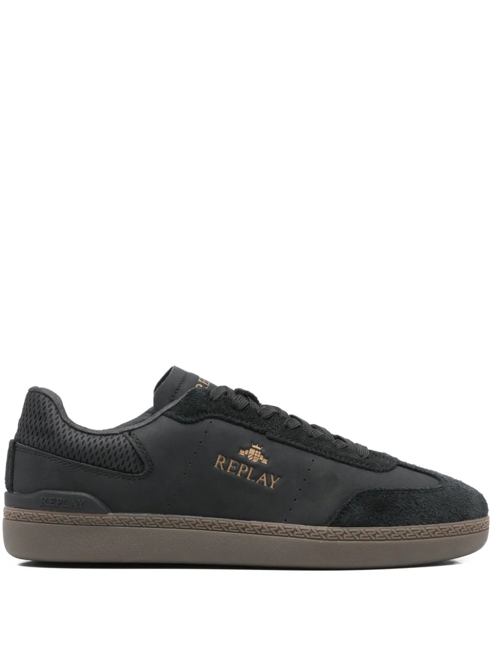 Replay Pyper Lace-Up Leather Sneakers