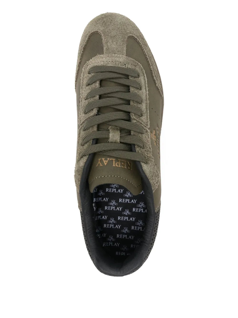 Replay Lace-Up Low-Top Sneakers