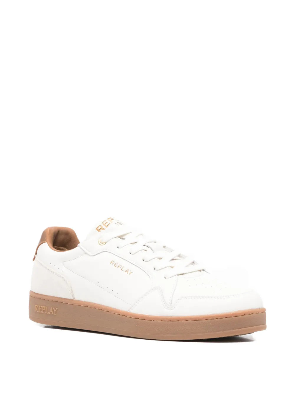 Replay Lace-Up Low-Top Sneakers