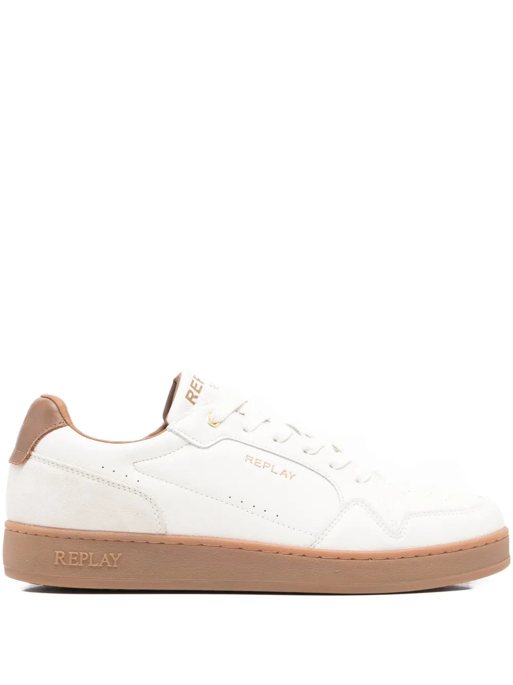 Replay Lace-Up Low-Top Sneakers