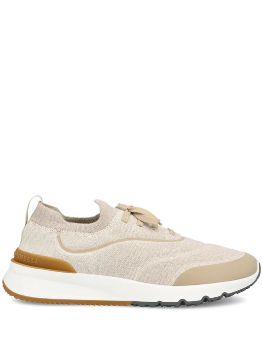 Brunello Cucinelli Lace-Up-Detail Sneakers