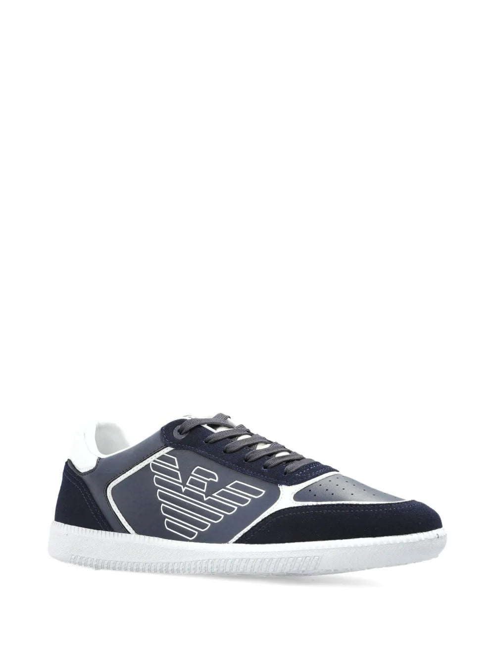Ea7 Emporio Armani Logo Lace-Up Sneakers