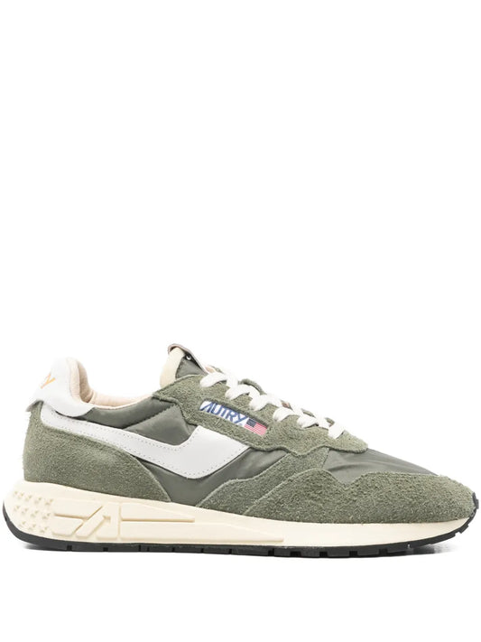 Autry Reelwind Suede Panelled Sneakers