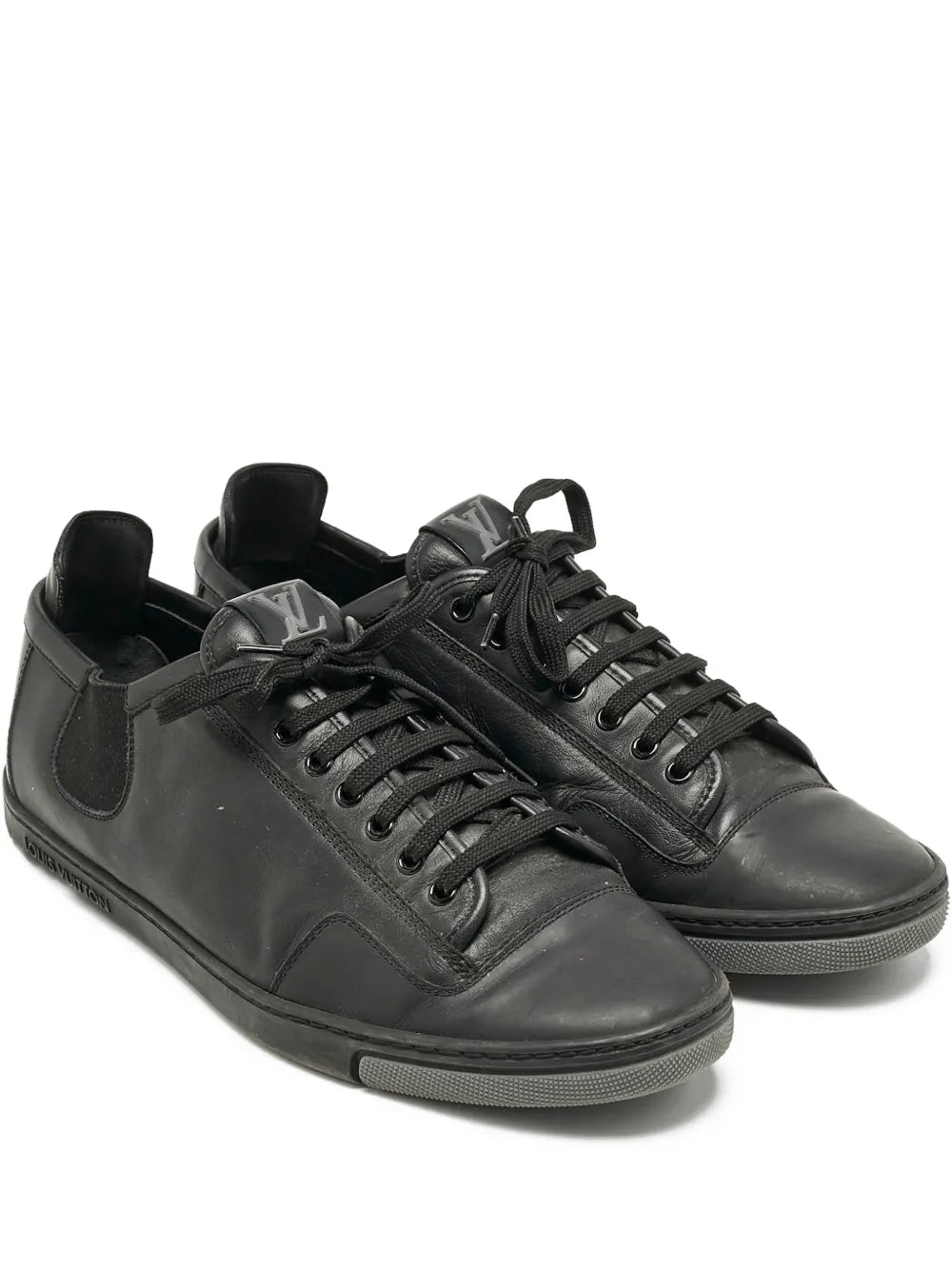 Louis Vuitton Pre-Owned Logo Leather Trainers