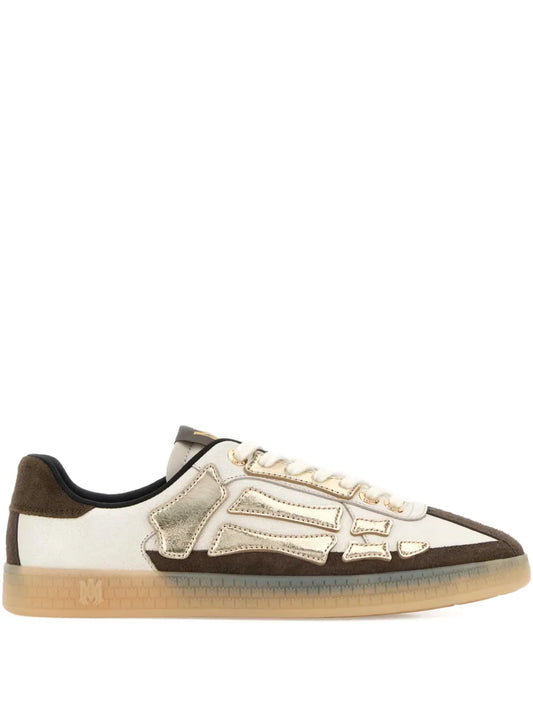 Amiri Pacific Bones Leather Sneakers