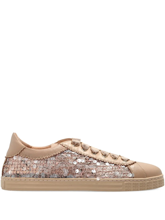 AGL Sequinned Leather-Panel